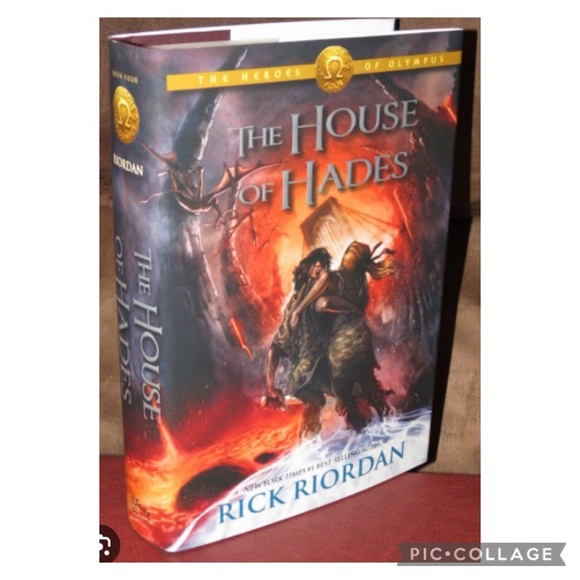 Hardcover The House of hades heroes Olympus RICK RIORDAN book 4 - Picture 1 of 2